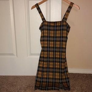 Medium rue21 Plaid Square-Neck Dress